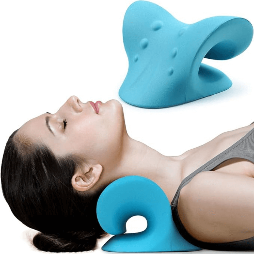 ALMOHADA QUIROPRÁCTICA: RELAJADOR PARA CUELLO Y HOMBROS