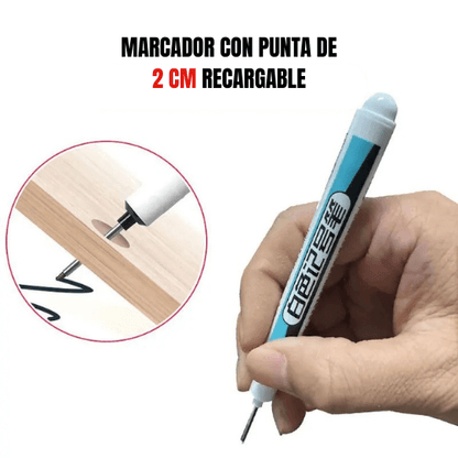 🔥MARCADOR DE PRECISIÓN -CABEZAL LARGO🖊️