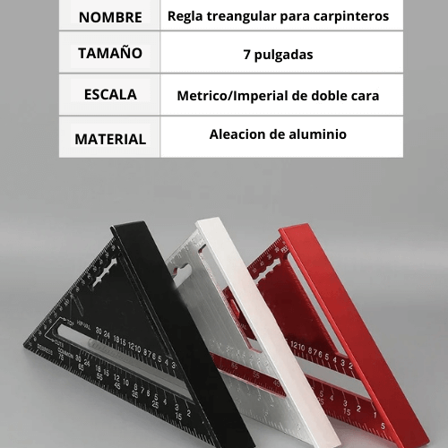 REGLA MULTIFUNCIONAL 6 EN 1 DE ALEACIÓN DE ALUMINIO🛠️