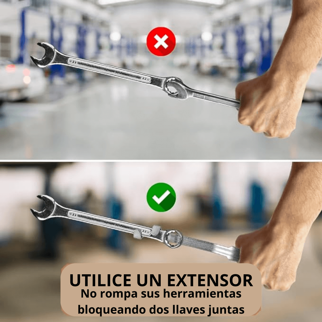 HERRAMIENTA DE EXTENSIÓN DE LLAVE UNIVERSAL🔧