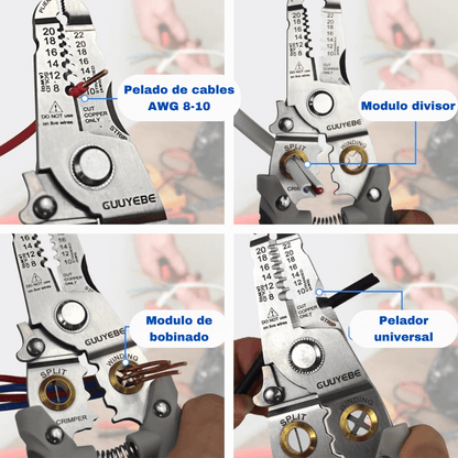 ALICATE PELACABLES MULTIFUNCIONAL 8 EN 1