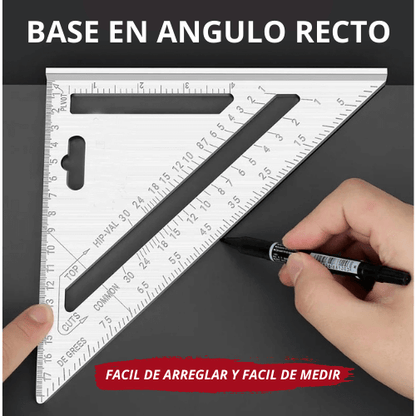 REGLA MULTIFUNCIONAL 6 EN 1 DE ALEACIÓN DE ALUMINIO🛠️