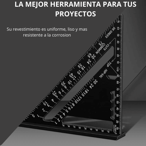 REGLA MULTIFUNCIONAL 6 EN 1 DE ALEACIÓN DE ALUMINIO🛠️