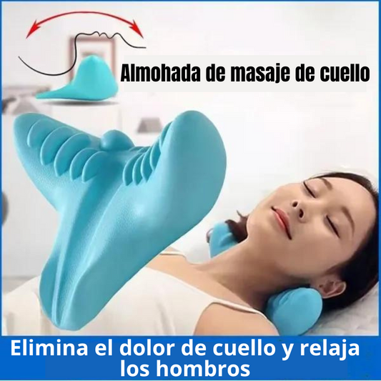 ALMOHADA QUIROPRÁCTICA: RELAJADOR PARA CUELLO Y HOMBROS