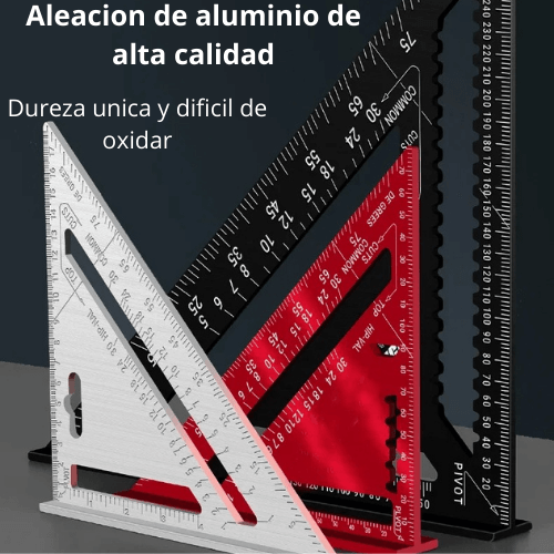 REGLA MULTIFUNCIONAL 6 EN 1 DE ALEACIÓN DE ALUMINIO🛠️