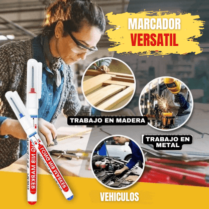 🔥MARCADOR DE PRECISIÓN -CABEZAL LARGO🖊️