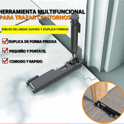 HERRAMIENTA MULTIFUNCION PARA TRAZAR CONTORNOS✏️